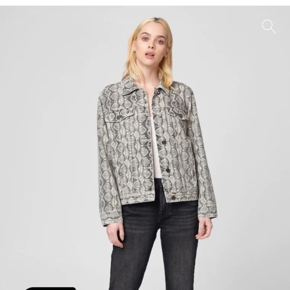 BLANK NYC • Women’s Snake Along Trucker Jacket Size Small - Picture 1 of 8